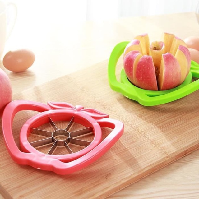 APPLE SLICER CUTTER PEMOTONG BUAH APEL PEAR FRUIT SLICE STAINLESS