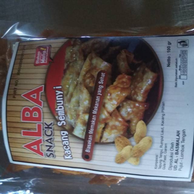 

Alba snackKacang sembunyi rumput laut kiloan