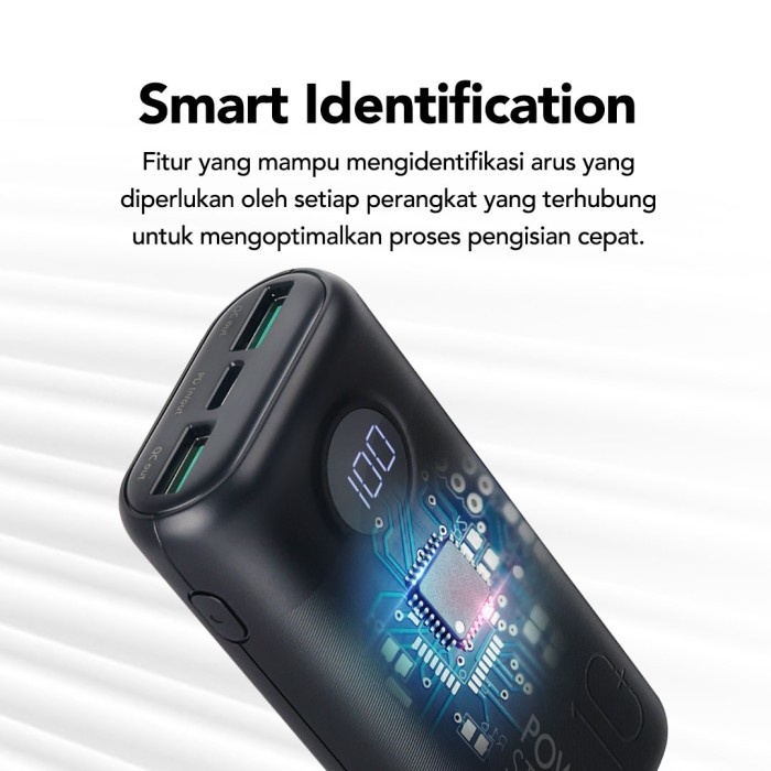 Micropack Powerbank 10000 mAh VOOC with PD 3.0 & QC 3.0 (PB-10KV)