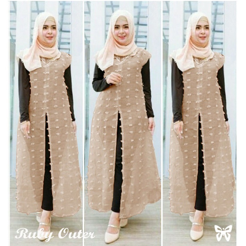 HOPYLOVY SALE - BLAZER WANITA  RUBBY OUTER