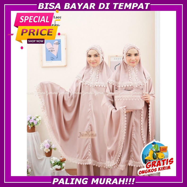 Mukena Muslimah Cotton  Mewah Mukena Salasah Wanita Muslimah Dewasa Terbaru 2022 Mukena Dewasa Terba