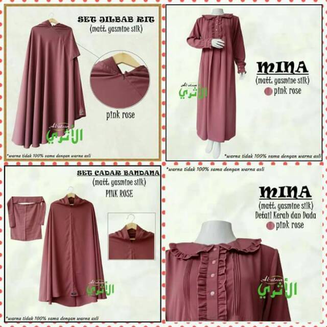 Gamis jumbo set cadar