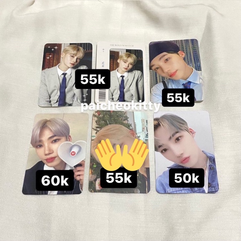 chanhee/new tbz the boyz pc makestar 2 christmassy sg 2021 lightstick