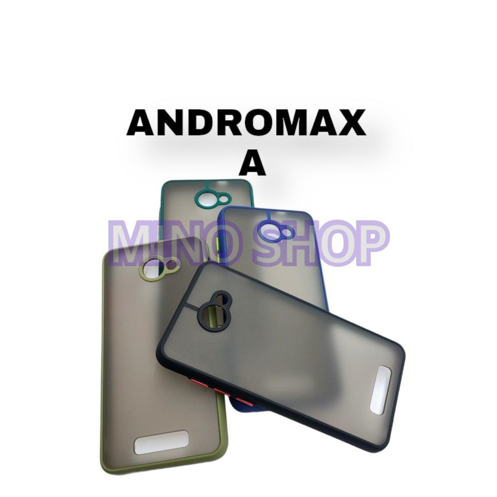 SOFTCASE ANDROMAX A - HARDCASE DOVE MYCHOICE PLUS PELINDUNG KAMERA - AERO CASE