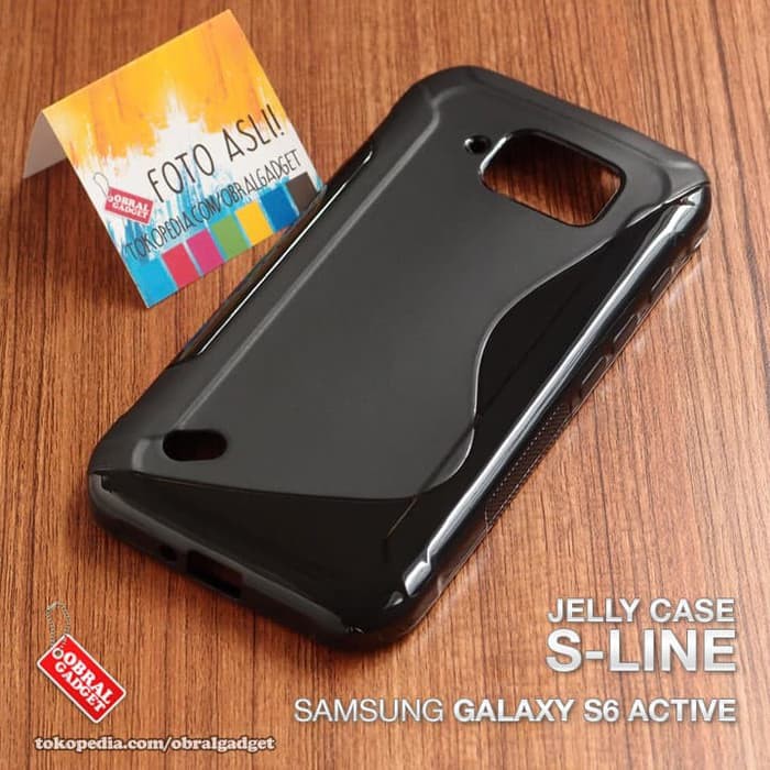 Soft Jelly Case Samsung S6 Active Softcase Silikon Casing Cover Karet