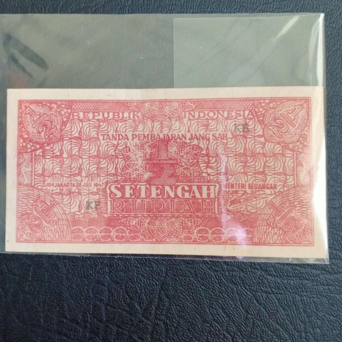 yang dicari] uang kuno oriba1/2 rupiah tahun 1947 xf to aunc