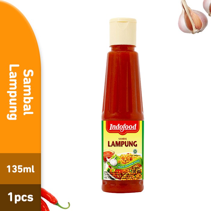 

Sambal Indofood Lampung Pet 135 ML (PCS)