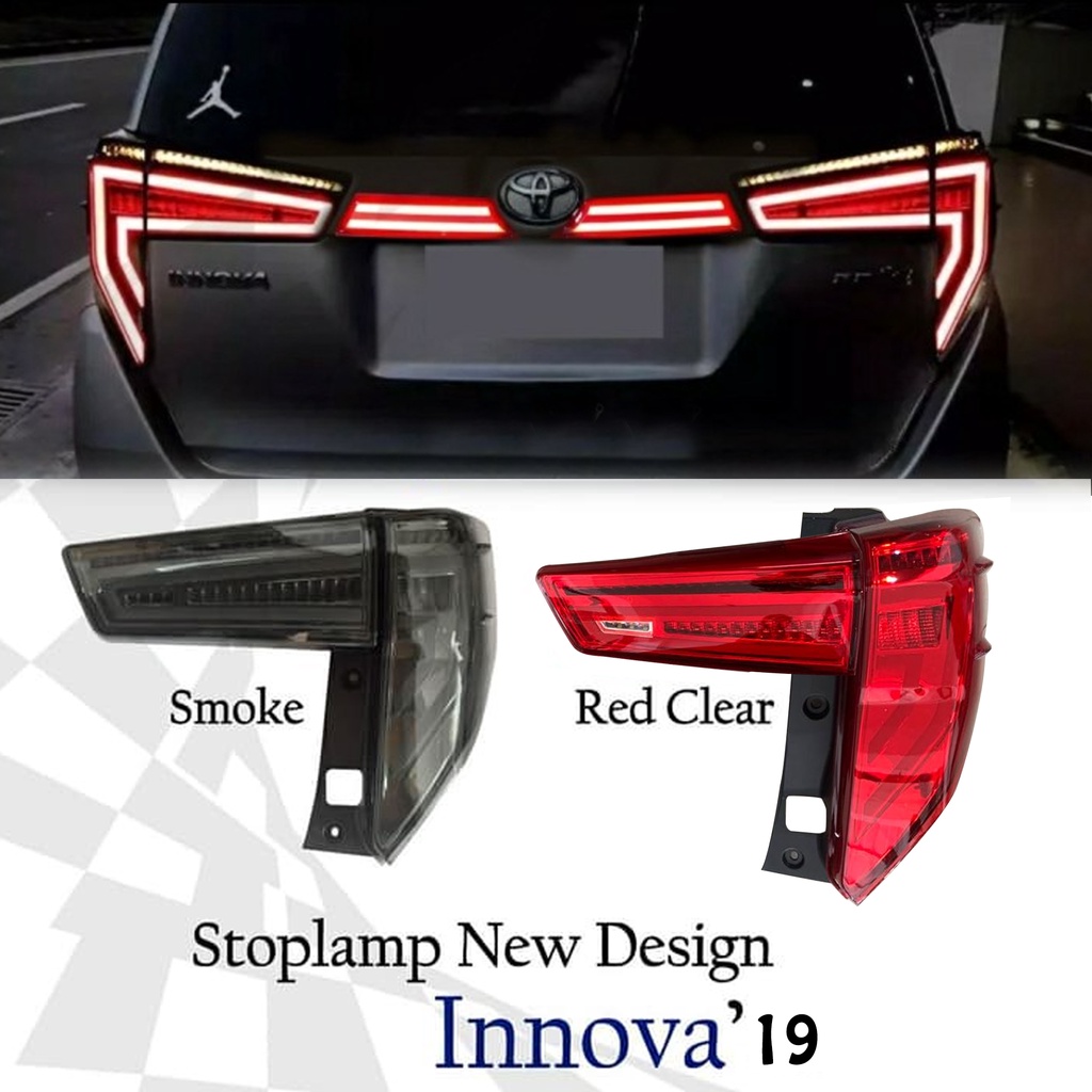 STOP LAMP - TOYOTA INNOVA REBORN 2016-ON - RED - SMOKE