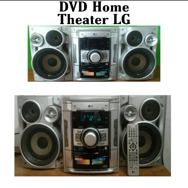 Tape DVD Home Theater MDD72 LG