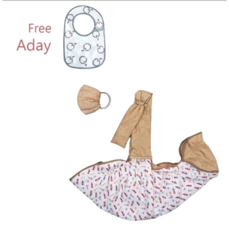 Omiland Gendongan Samping Feather -- OBG2611