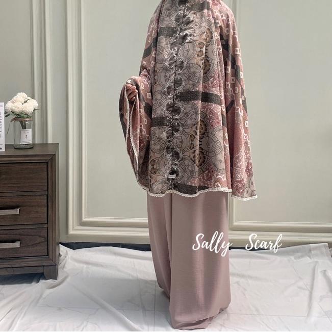 ✰ Mukena Traveling Jumbo Bonus Sajadah Mini ♢