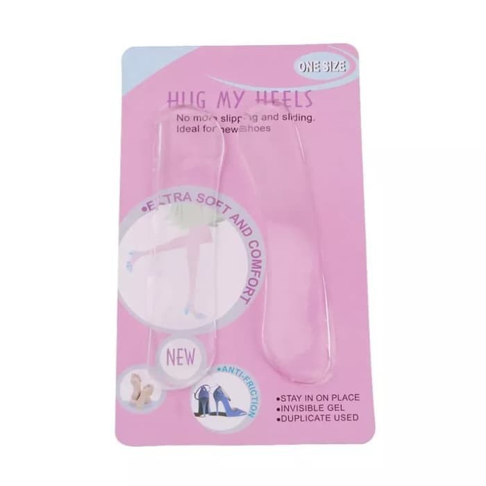 Shoes Pad Silicone Hug Silicon High Heels / Hak Tinggi / Pelindung Tumit