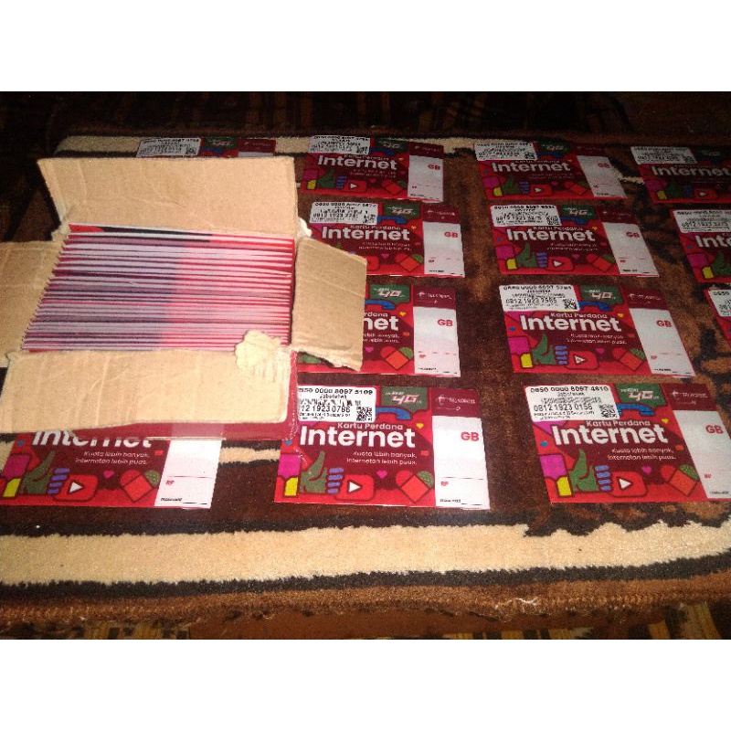 Perdana Telkomsel OMG Ekstra Unlimited (3075gb) All TKP