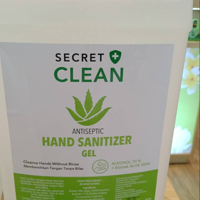 

Handsanitaizer kemasan 5 liter