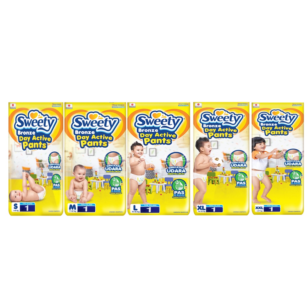 Sweety Bronze Pants Renceng S1/M1/L1/XL1/XXL1 S1 / M1 / L1 / XL1 / XXL1