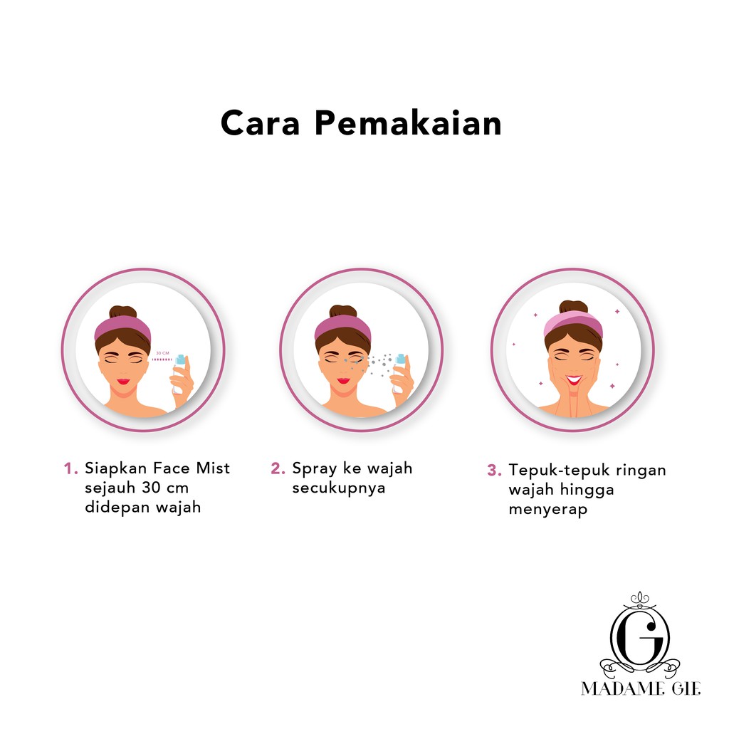 Madame Gie Madame Misty - MakeUp Face Mist Setting Spray-6