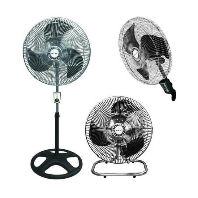 Kipas Angin Industri Sekai IST 1851 18 Inch 3 in 1 Wallfan Deskfan Standfan Garansi Resmi