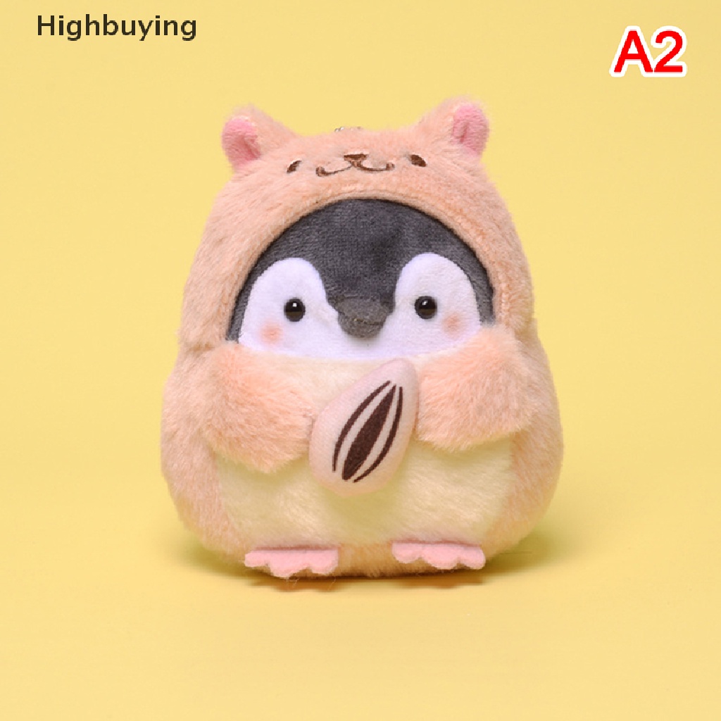 Hbid Gantungan Kunci Boneka Plush Bentuk Penguin / Hamster Lucu Glory