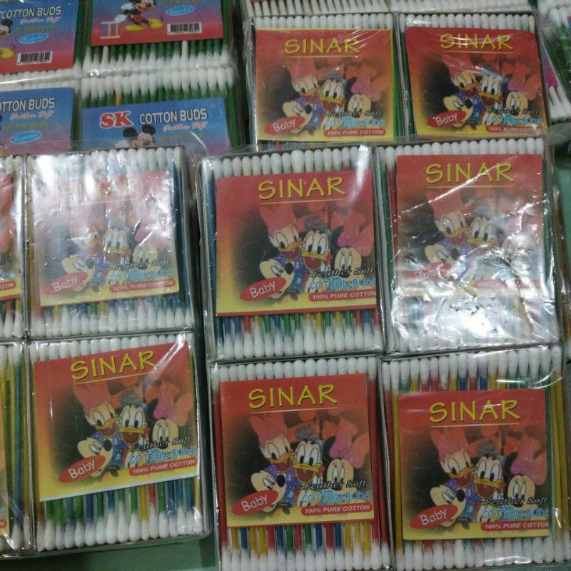 COTTON BUDS baby dan dewasa 1 PACK isi 12 bungkus