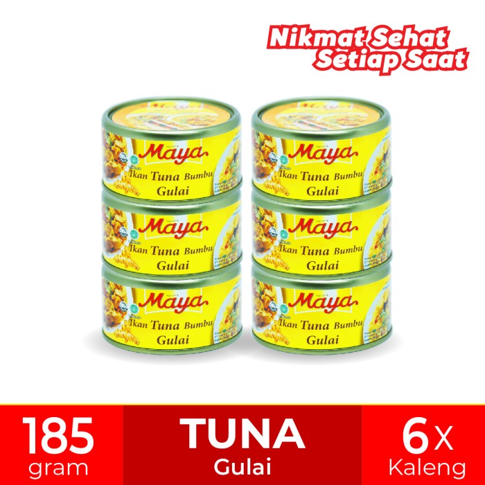 

ds20112s Maya Tuna Gulai 185Gr X 6 Xa20X1