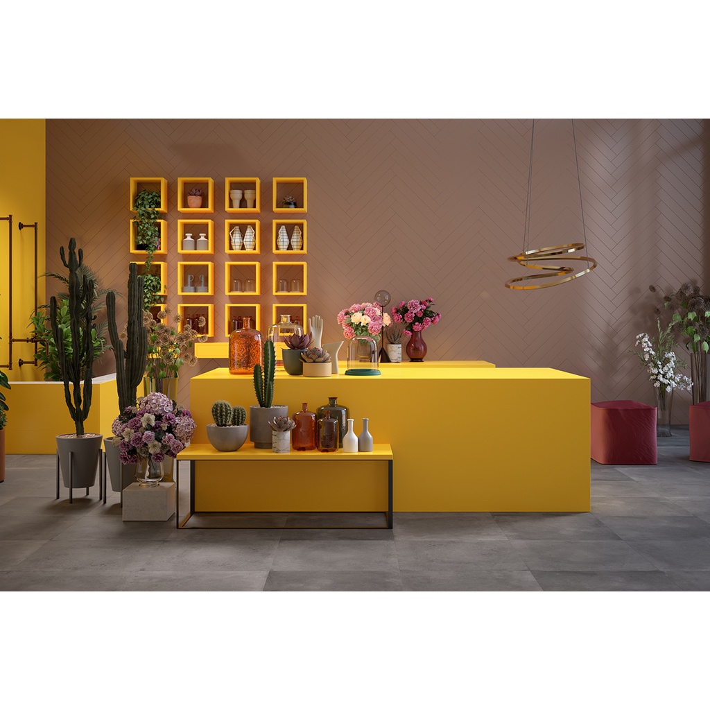 VINYL LANTAI ROLL- VINYL LG/LX HAUSYS STONE COLLECTION-LANTAI VINYL HETEREGENEOUS