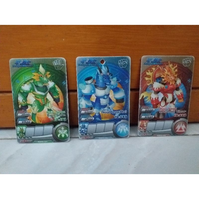 KARTU VIP DRAGON WARRIOR 2012