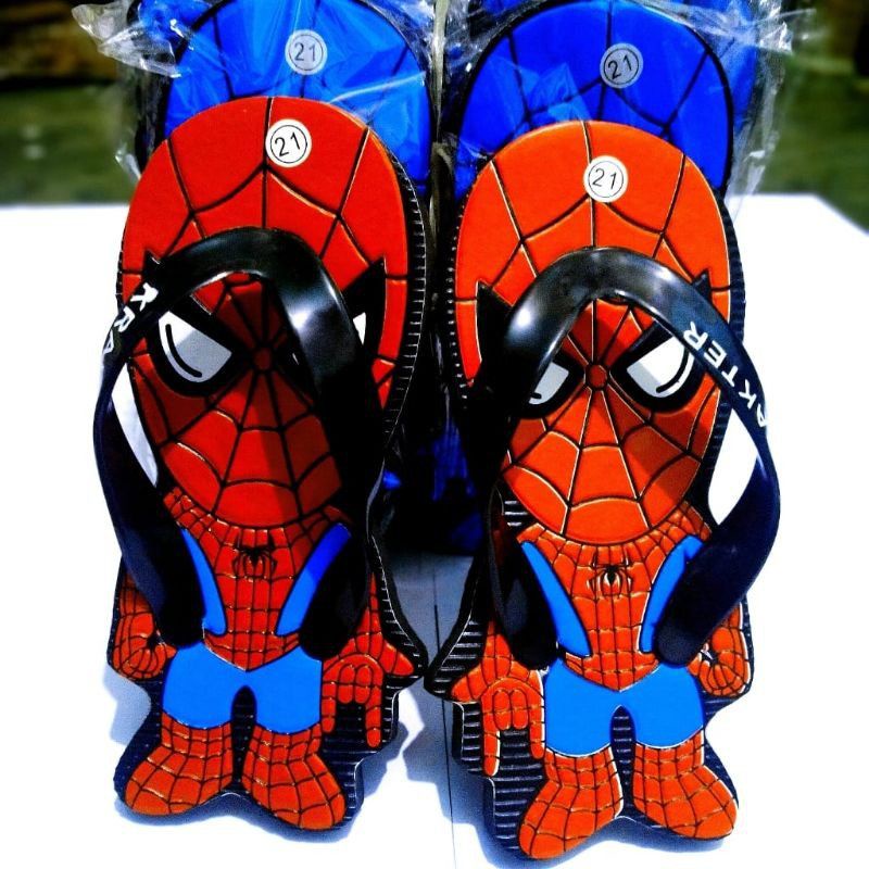 Sandal Karakter Anak spiderman