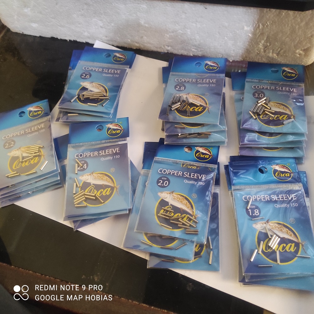 KLEM... SENAR PANCING NEKLIN MERK ORCA / SELING PANCING