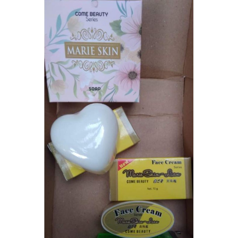 marie skin lian 2 pc free sabun colagen