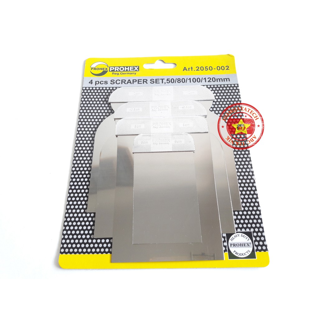 Scraper Stainless Set Prohex / Kapi Stainless Set / Scraper Stainless