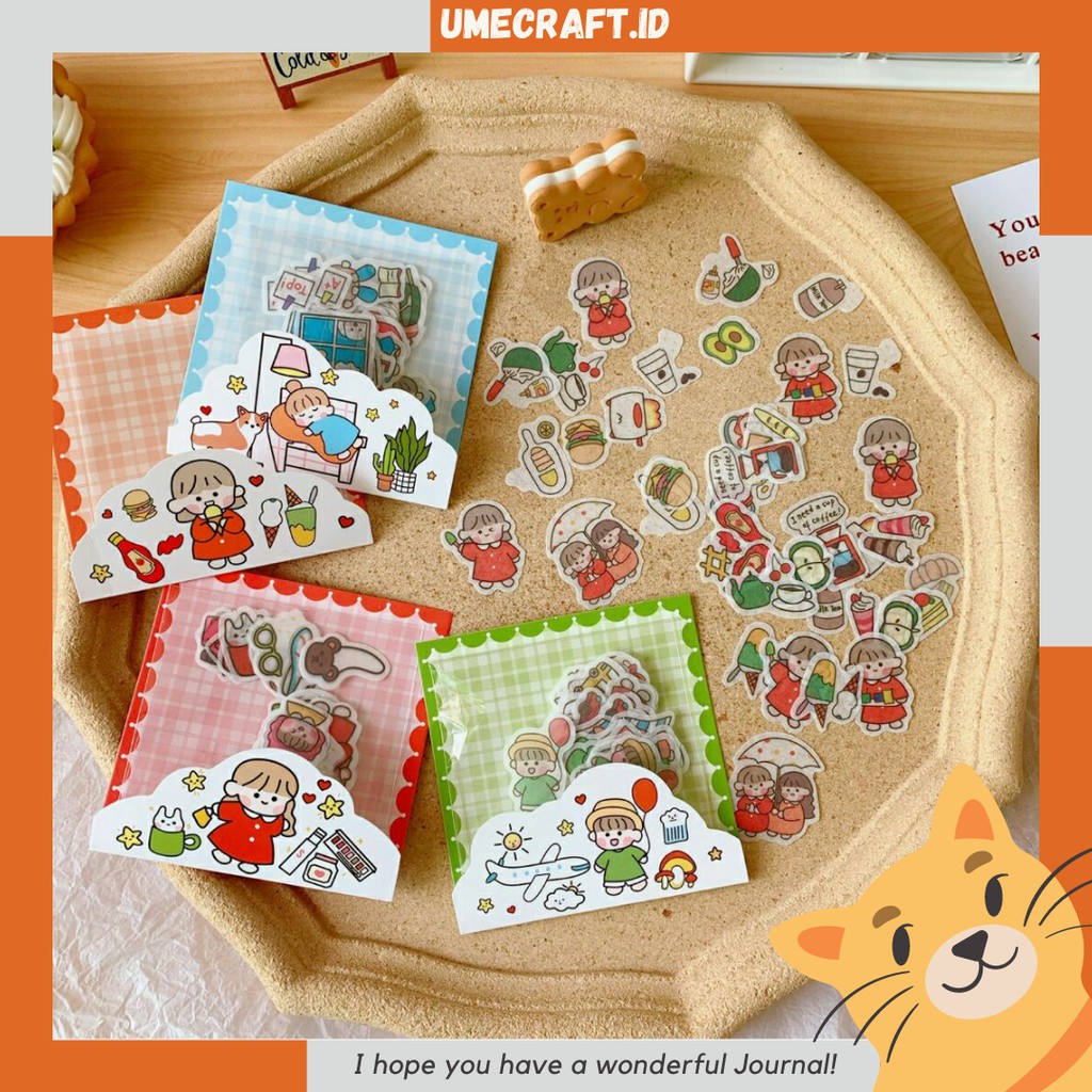 

Stiker chibi 4 varian desain | Journal | Planner | Stationery | Dekorasi scrapbook | Umecraft.id