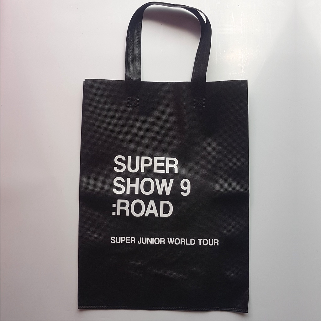 TAS TOTE BAG SUPER JUNIOR WORLD TOUR SUPER SHOW 9 ROAD