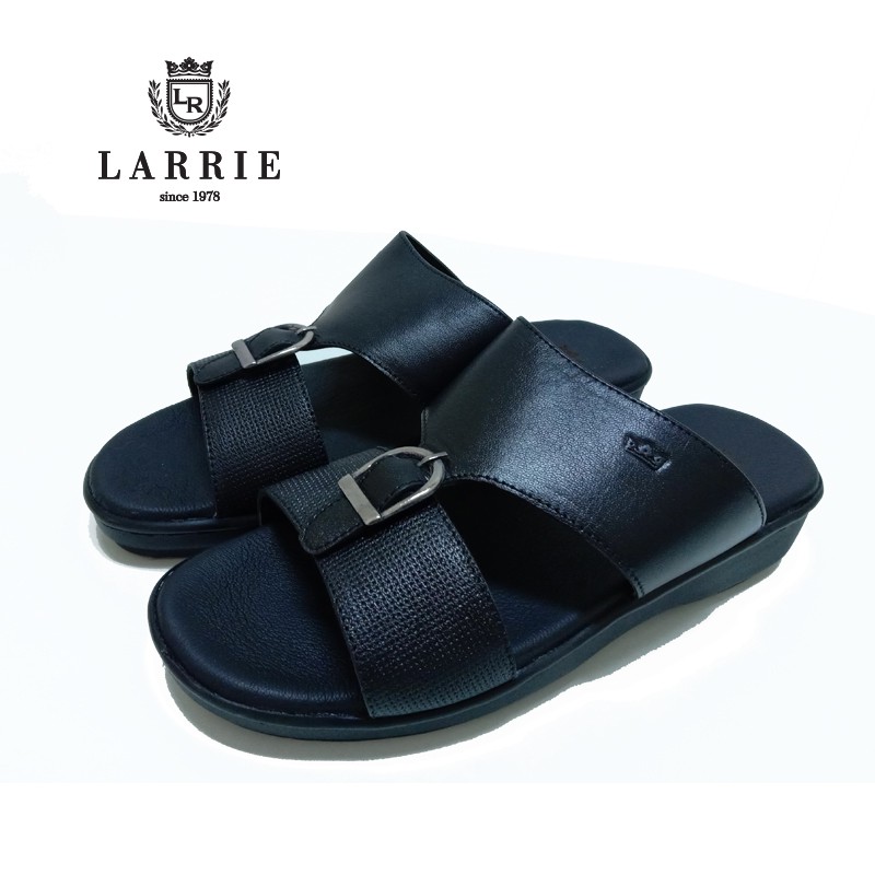 LR Larrie Men Black Sandals 991851-DB1-1P BLACK