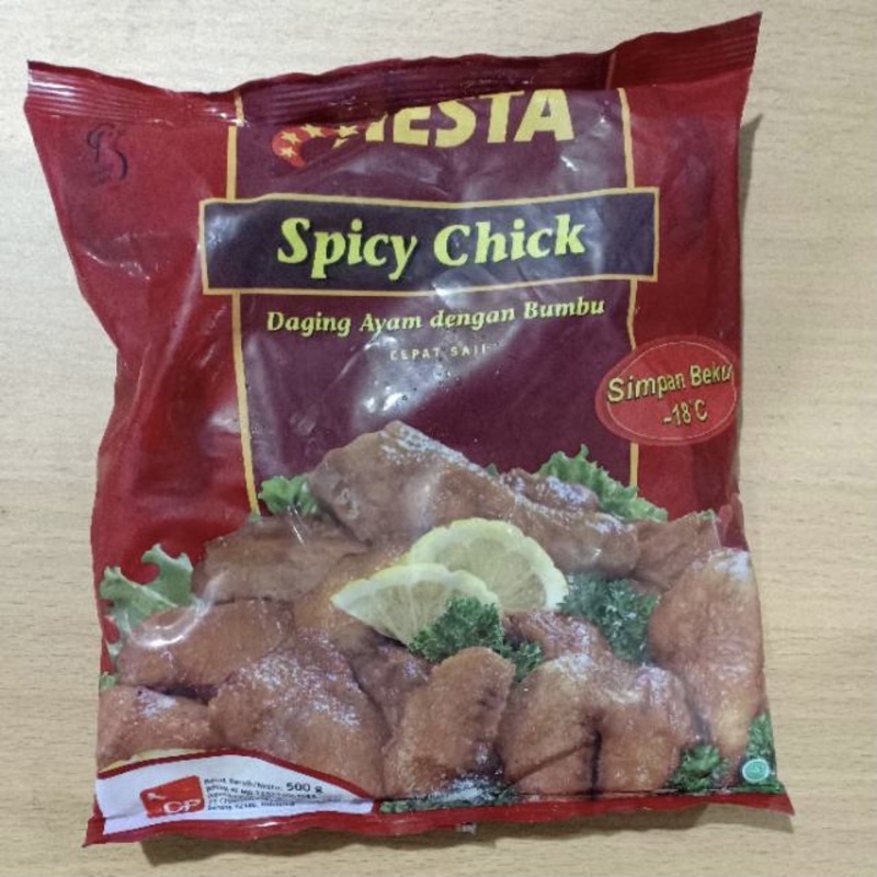 

FIESTA Spicy Chick 500gr ( daging ayam dengan bumbu)