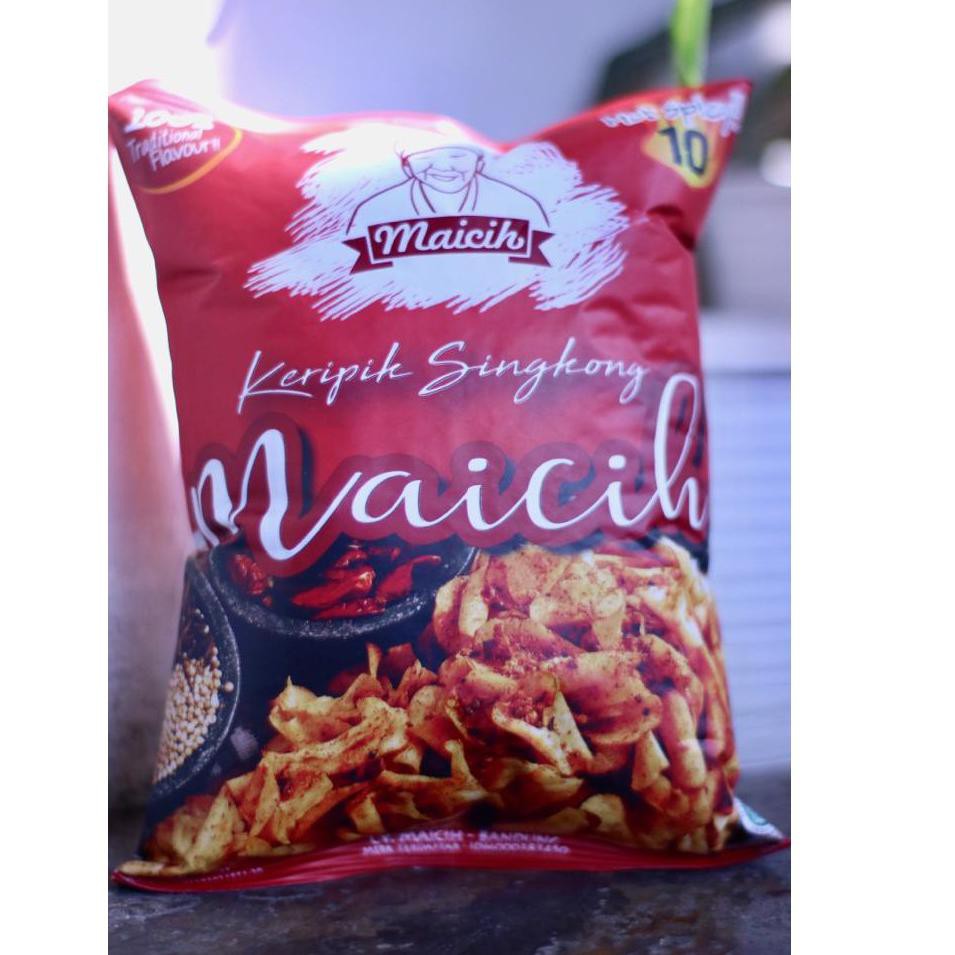 

[ Premium Quality ] Keripik Singkong Pedas Maicih Level 10 Kemasan 100 gr