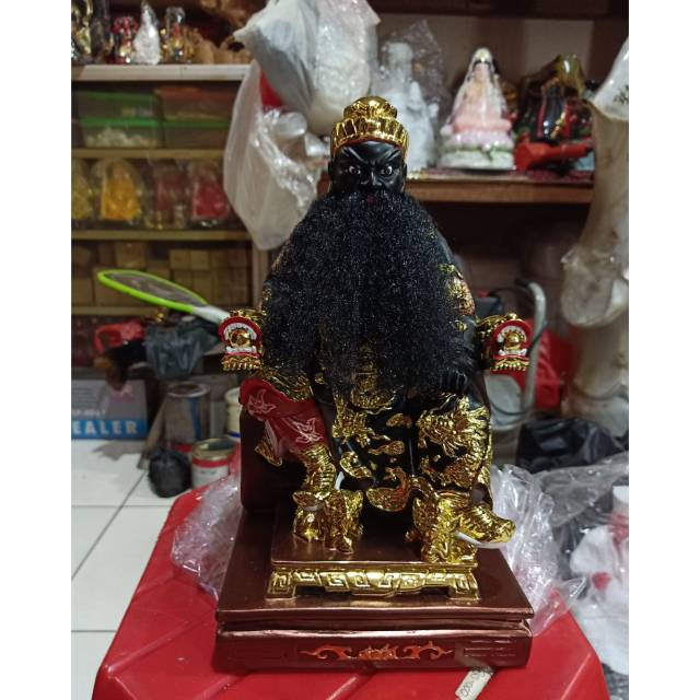 patung rupang dewa ti hu ong ya ti ong fiber 12 inch