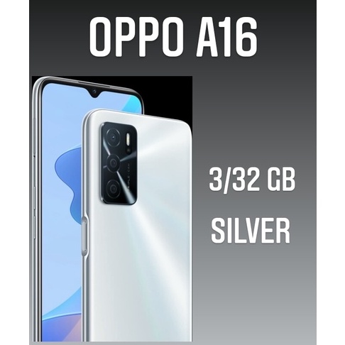 handphone oppo  garansi resmi  oppo terbaru  murah-A 16 3/32GB SILVER
