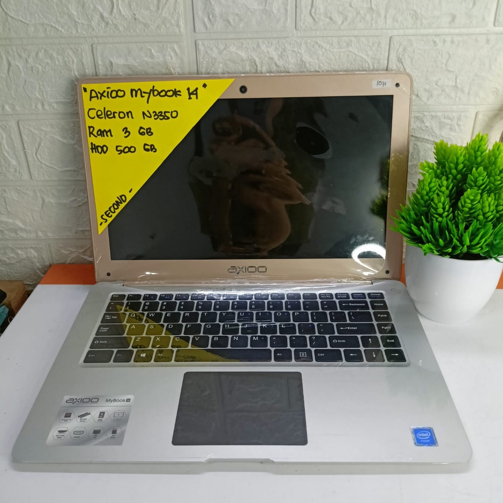AXIOO MYBOOK 14 CELERON N3350 RAM 3GB HDD 500GB 14 INCH
