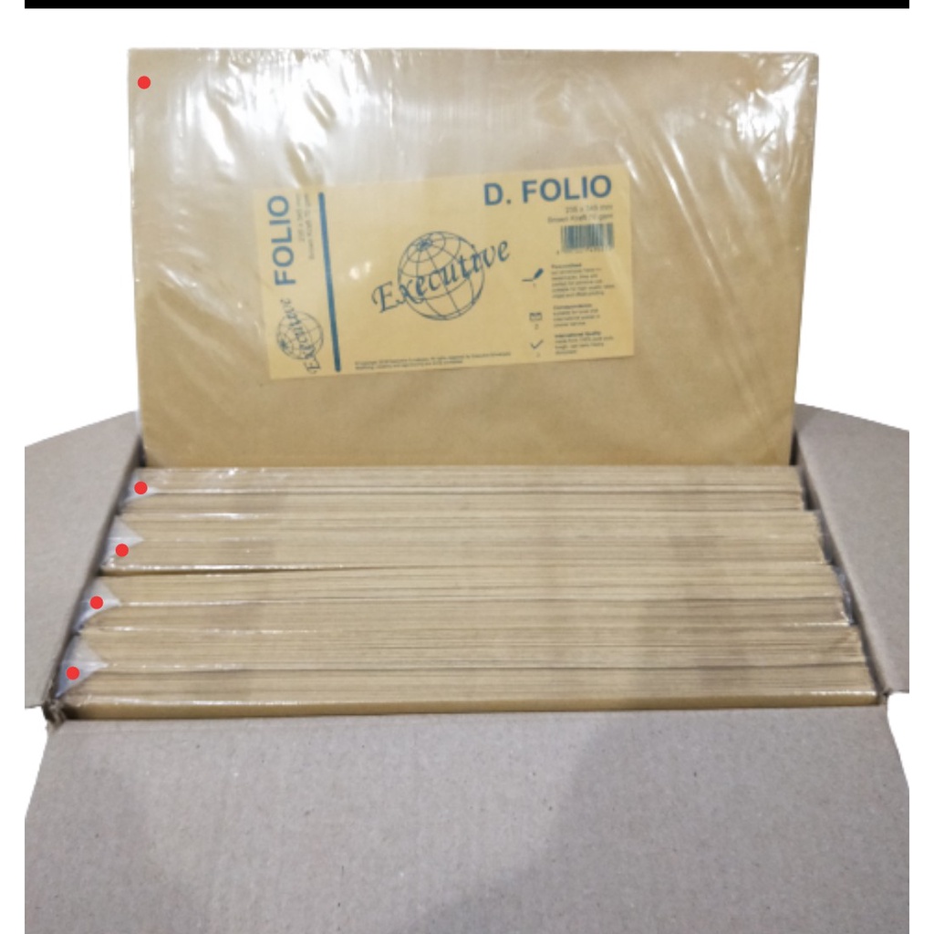 

Amplop Coklat Folio