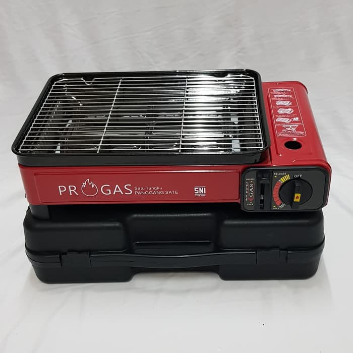 Kompor Berbeque Grill Portable / Kompor Panggangan Sate Progas