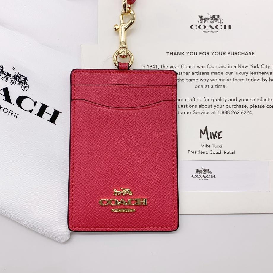 

Hot - Coach Metal Logo Card Holder ID Lanyard Name Tag Pro Edition