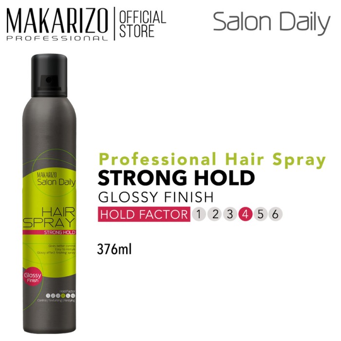 Makarizo Professional Salon Daily Hair Spray Strong Hold 376 ml