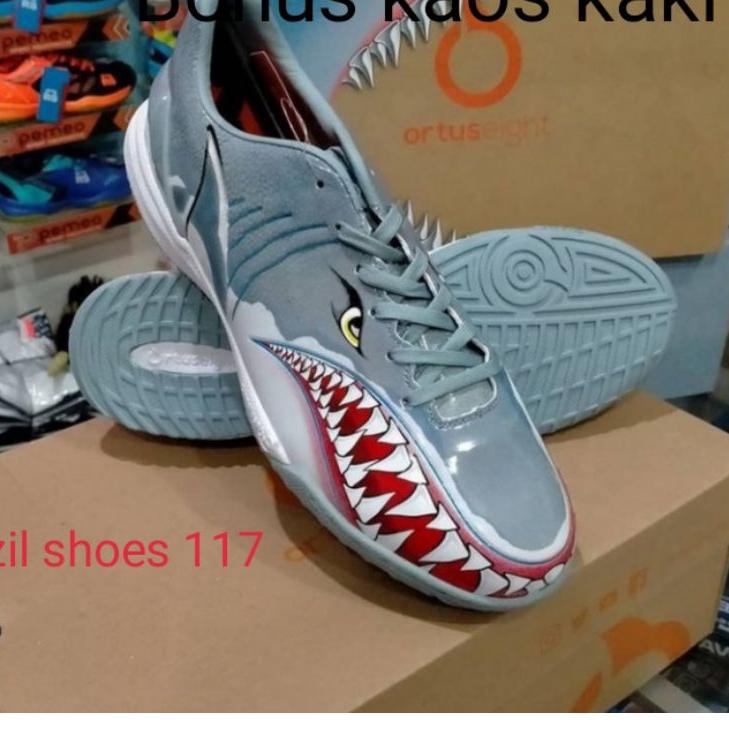 [KODE MKMKF] sepatu futsal ortuseight ikan hiu