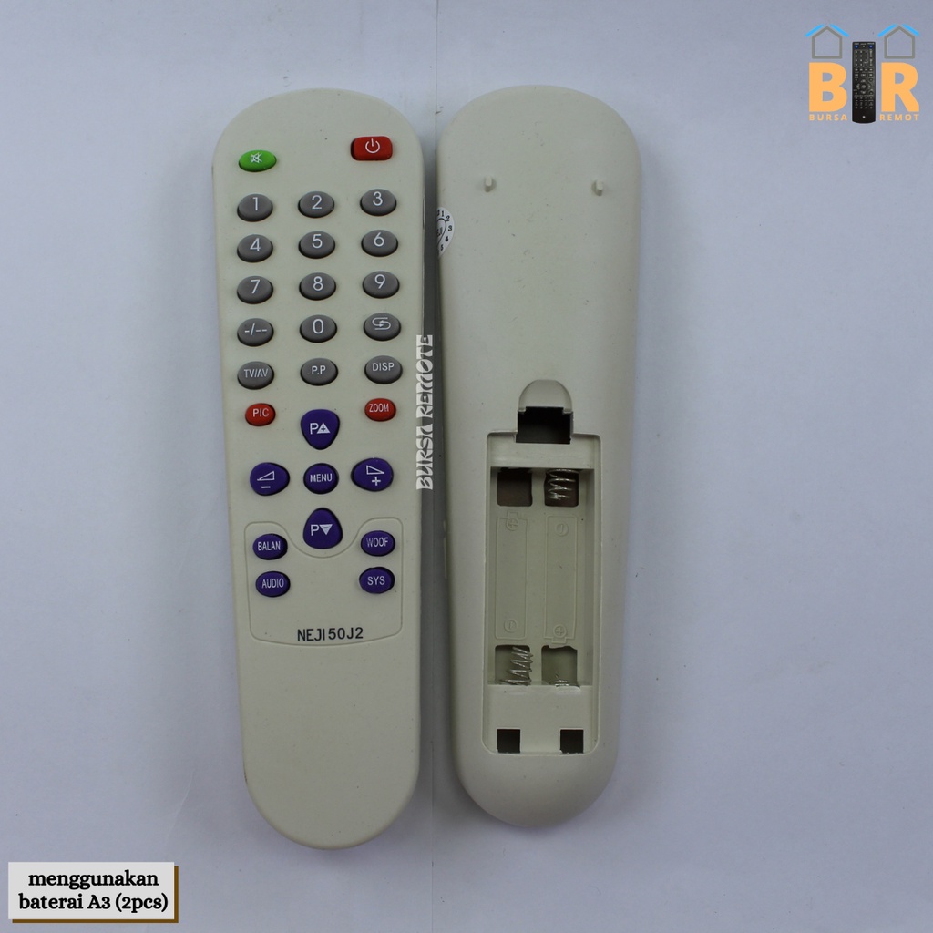 Remot Remote TV TABUNG CHINA SINMEN 50J2