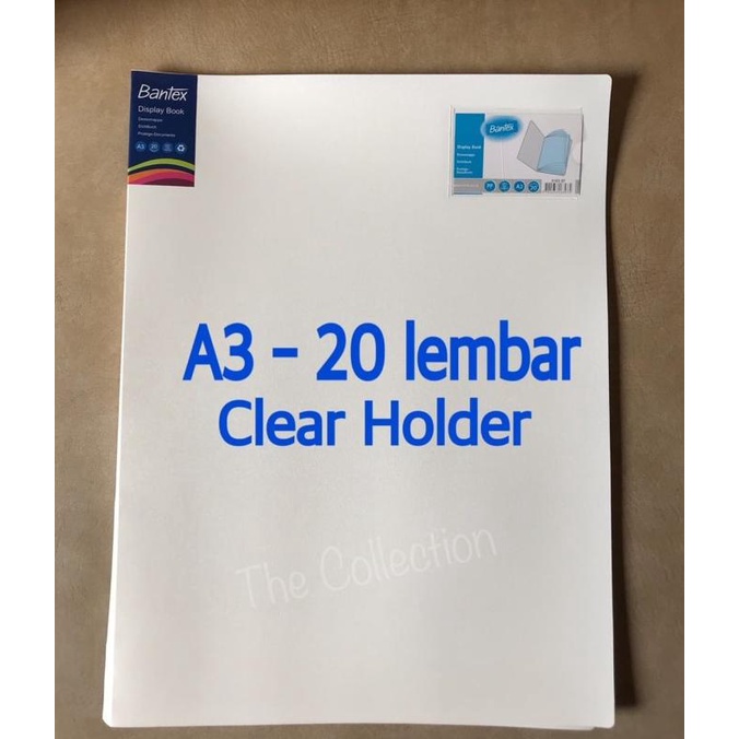 

Office & Stationery | Document Organizer | Atk0547Bx A3 20 Lembar Clear Holder Bantex Display Book 3163 Plastik | Best Seller