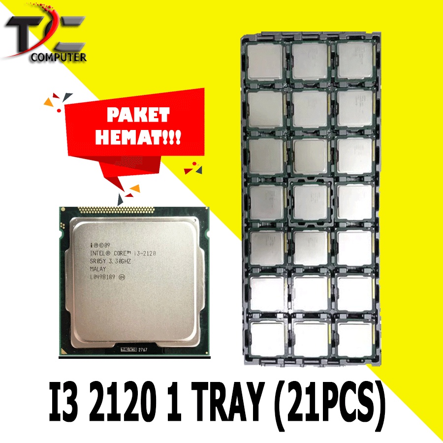 PROCESSOR INTEL CORE i3 2120 3.30GHz 1 Tray (isi 21pcs)