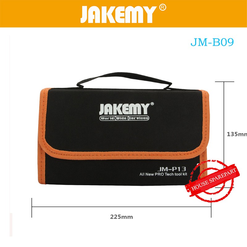 JAKEMY JM-B09 Small Professional Multifunctional Electrician Tools Bag
