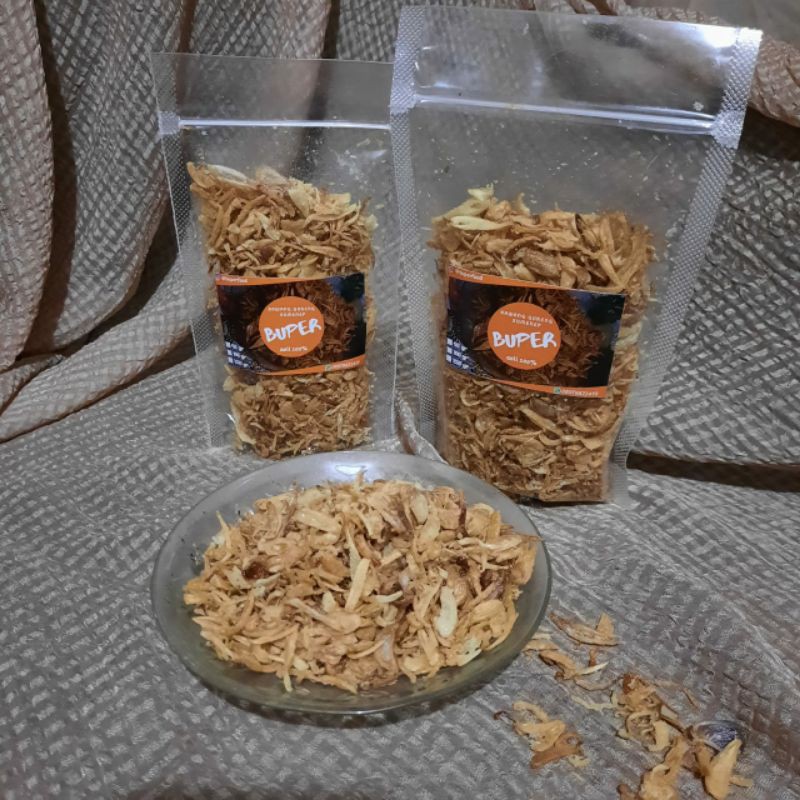 

Bawang Goreng Sumenep BUPER Asli100%