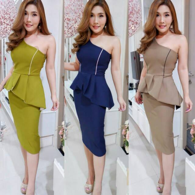 CELVINC-Dress Scuba Vonny Import 3070