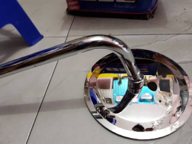 Wall shower stainless bulat 8in 20cm PROMO